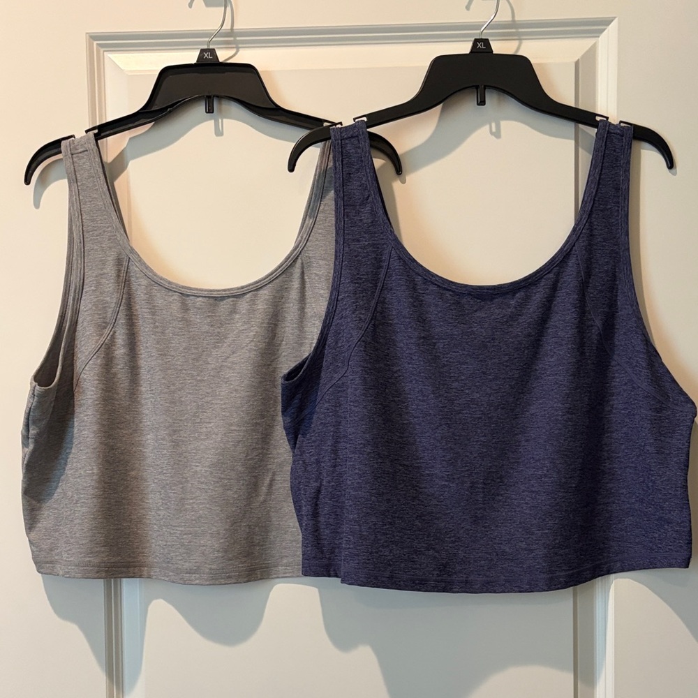 NWT FLX Pair of Crop Tanks